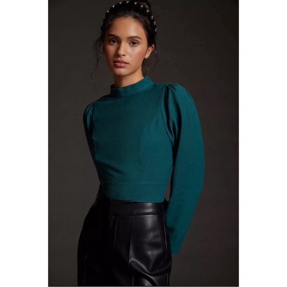 Anthropologie Maeve Open-Back Blouse NWT Size 16 (XL) - Picture 2 of 8